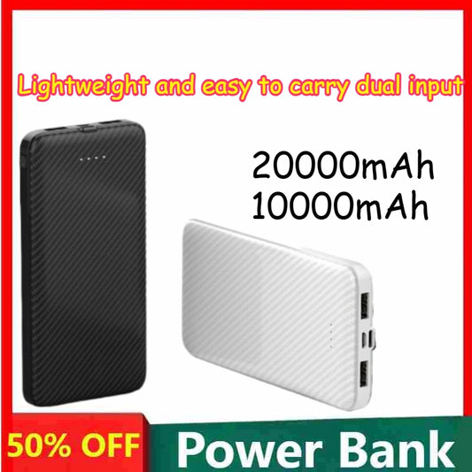 Portable High Capacity Power Bank Slim Design