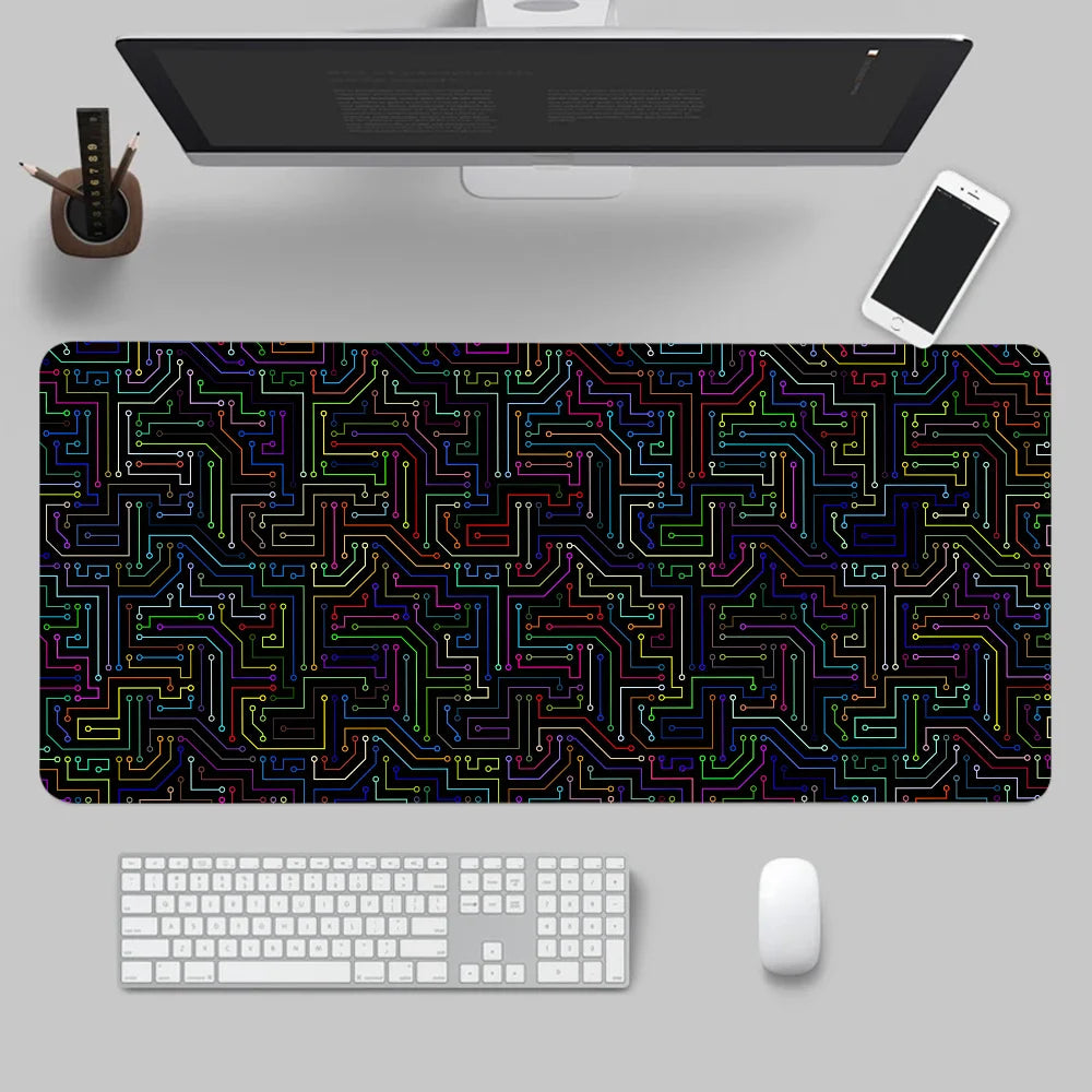 Large Rubber Mouse Pad with Non Slip Base