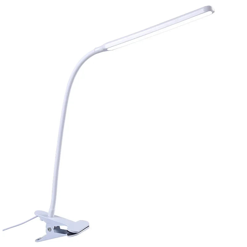 Adjustable LED Clip-On Lamp for Home & Office