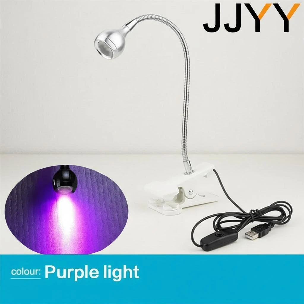 Flexible LED Clip Desk Lamp for Reading & Study