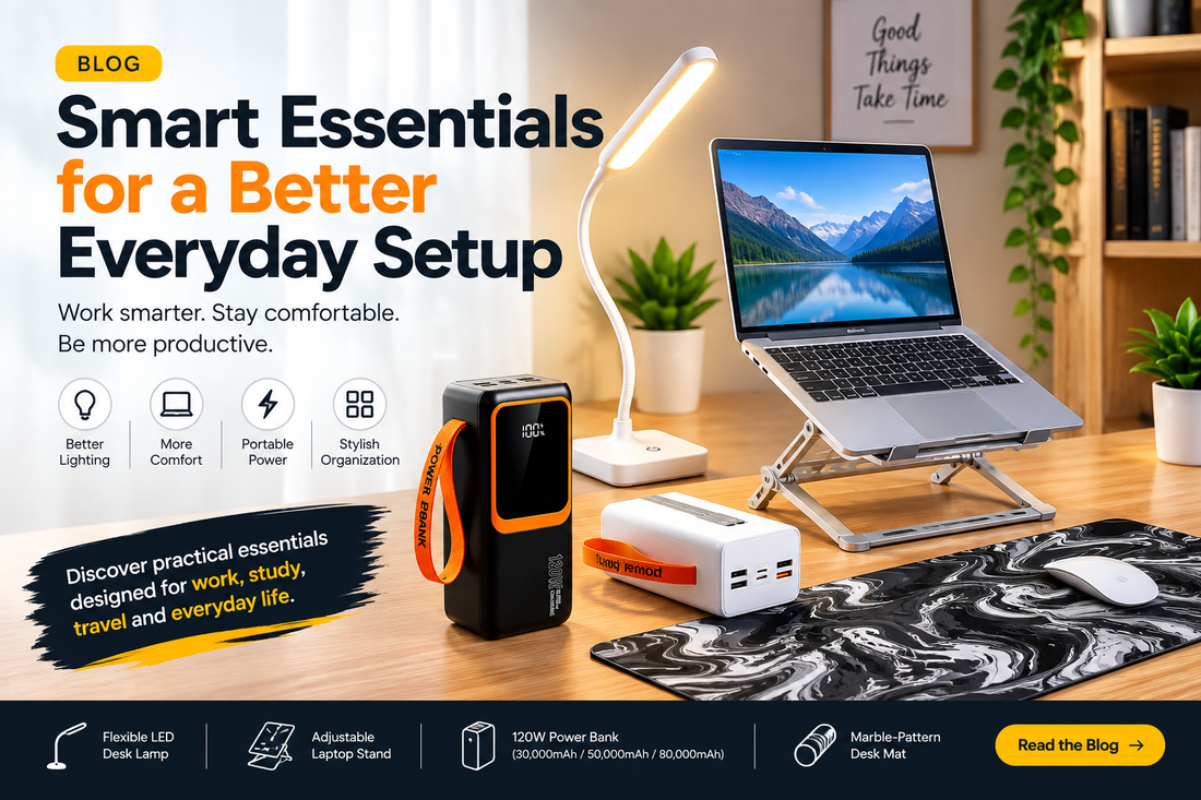 4 Smart Essentials for a Better Workspace
