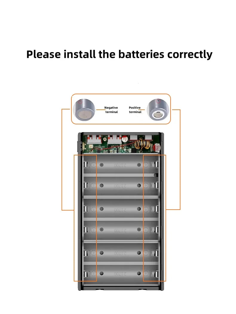20V 5A Customizable Power Bank DIY Kit