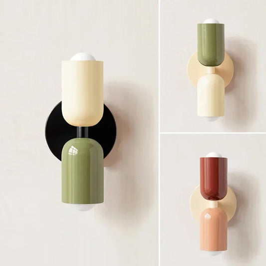 Nordic Colorful Wall Light for Bedroom & Living Room