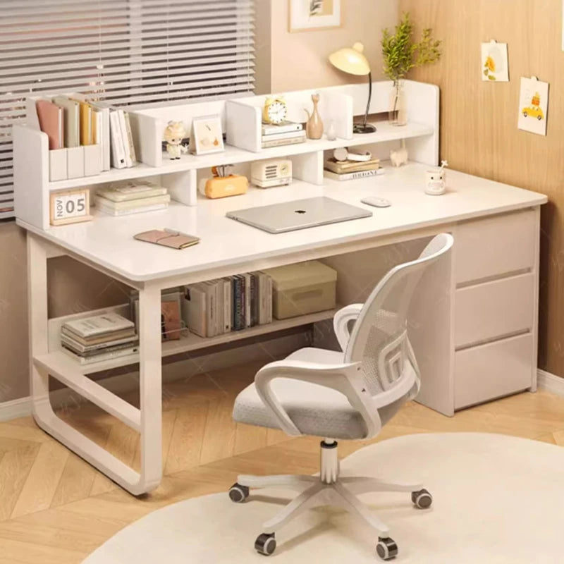 White Office Desk Organizer