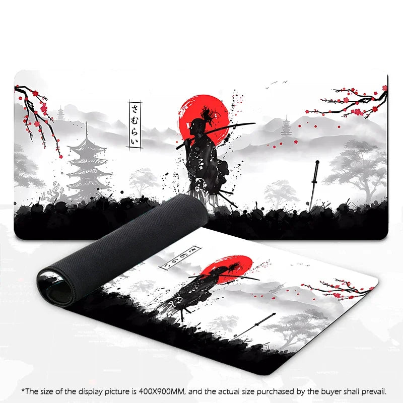 Samurai Warrior Keyboard & Mouse Desk Mat