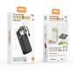 Ultra-Thin Power Bank with Built-In Type-C Cable
