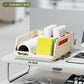 Desktop Organizer Rack Office Desk File Storage Basket Miscellaneous Snacks Storage Box Stationery Arrangement Plastic Material