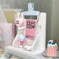 Ins Style Desk Organizer Desktop Shelf Hole Board Daily Sundries Organizer Student Dormitory Desk Doll Display Stand Home Decors