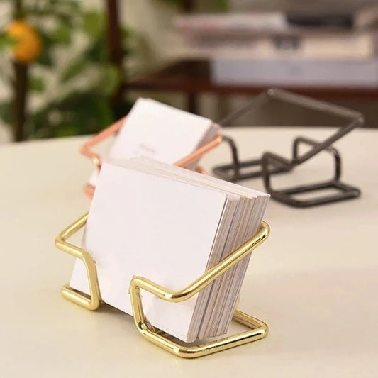 Business Card Holder, Desktop Business Cards Organizer, Office Desk Display Stand, Decorative Gift for Desk