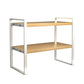 Multi-Layer Desk Organizer Rack Office Computer Table Storage Shelf Student Desktop Storage Bracket Layered Cabinet