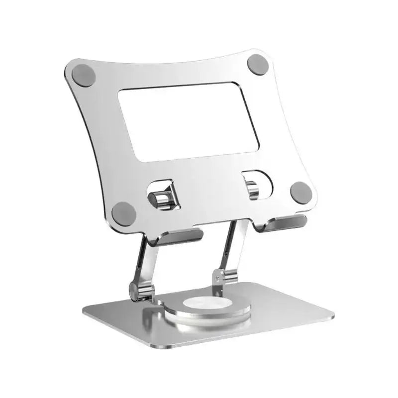 Adjustable Laptop Stand with 360 Degree Rotatable Base Foldable Laptop Holder for Desk Ergonomic Computer Notebook