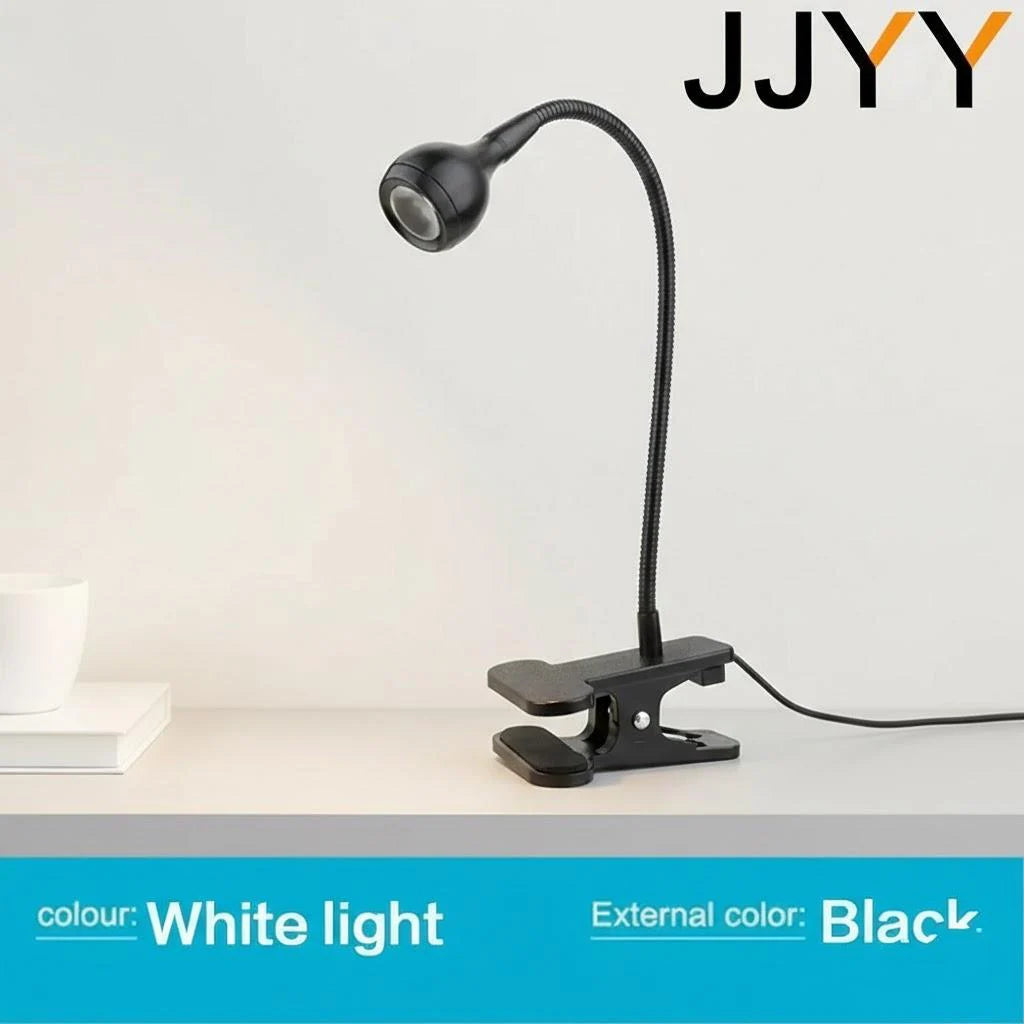 Flexible LED Clip Desk Lamp for Reading & Study
