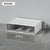 Desk Organizer with 2 Drawers, Plastic Cosmetic Storage, Desktop Organizer Set, Pencil Holder, Perfect for Storage WORLDKPI