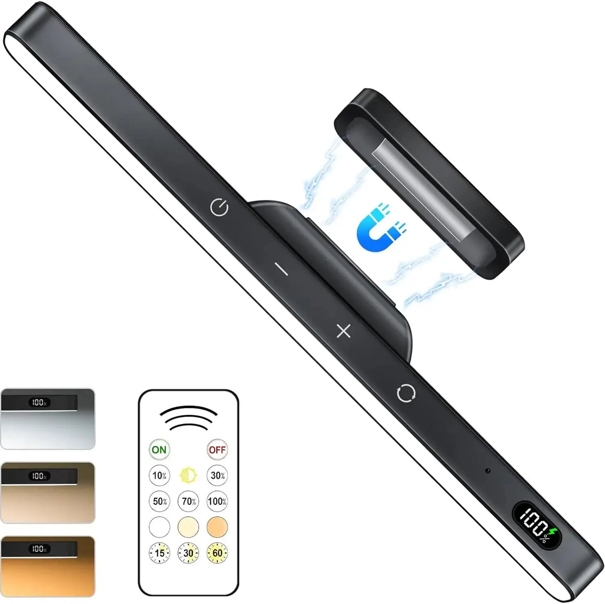 Rechargeable Magnetic LED Desk & Night Light