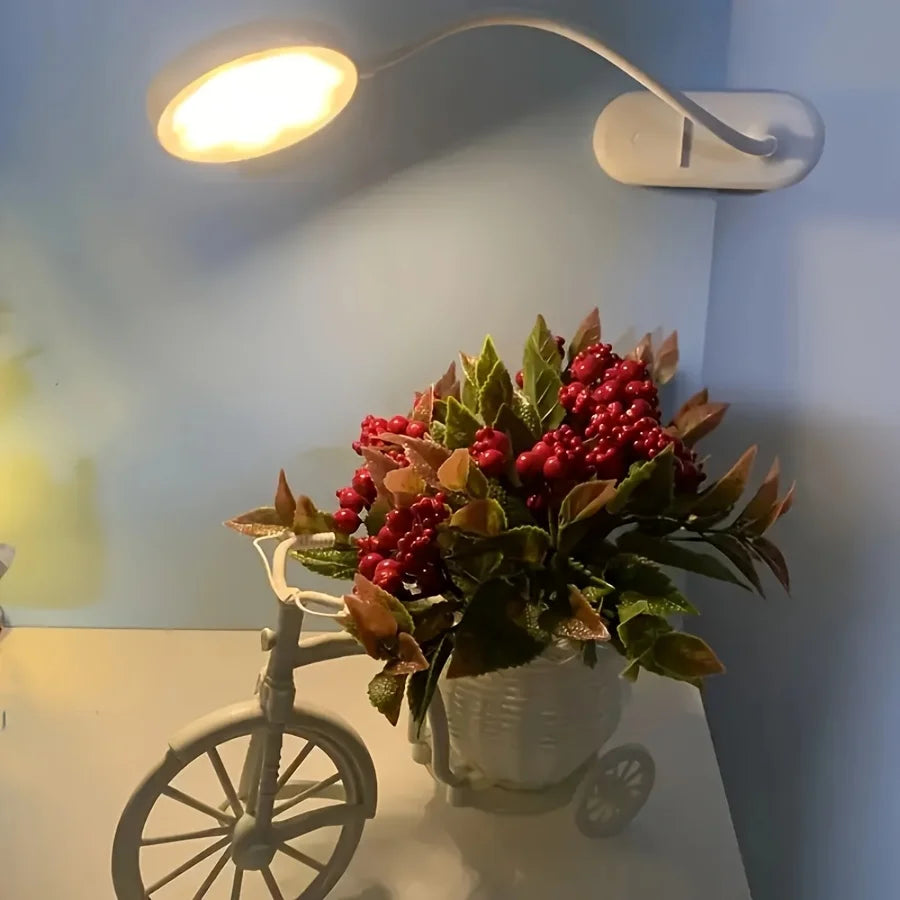 USB Rechargeable Clip-On Book & Bedside Light
