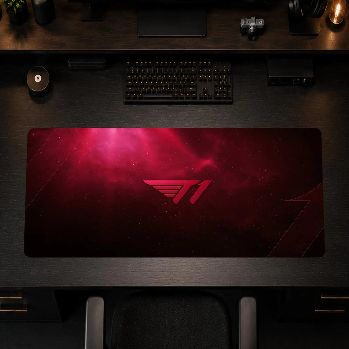 SKT T1 Gaming Keyboard & Mouse Desk Mat