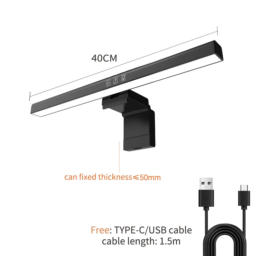 LED Screen Light Bar for Computer & Reading