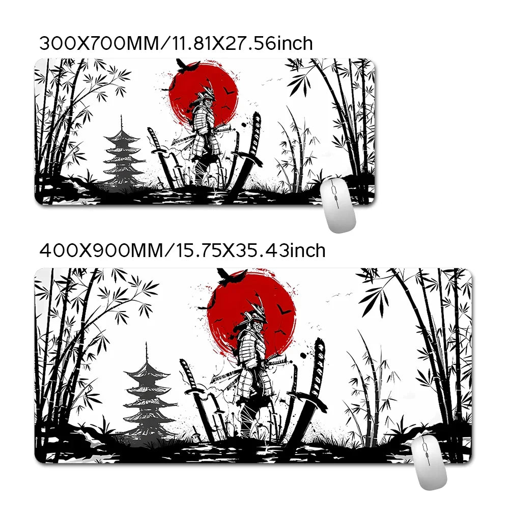Samurai Warrior Keyboard & Mouse Desk Mat