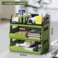 Desktop Organizer Rack Office Desk File Storage Basket Miscellaneous Snacks Storage Box Stationery Arrangement Plastic Material