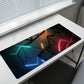 Large Keyboard & Mouse Desk Mat with Stitched Edges