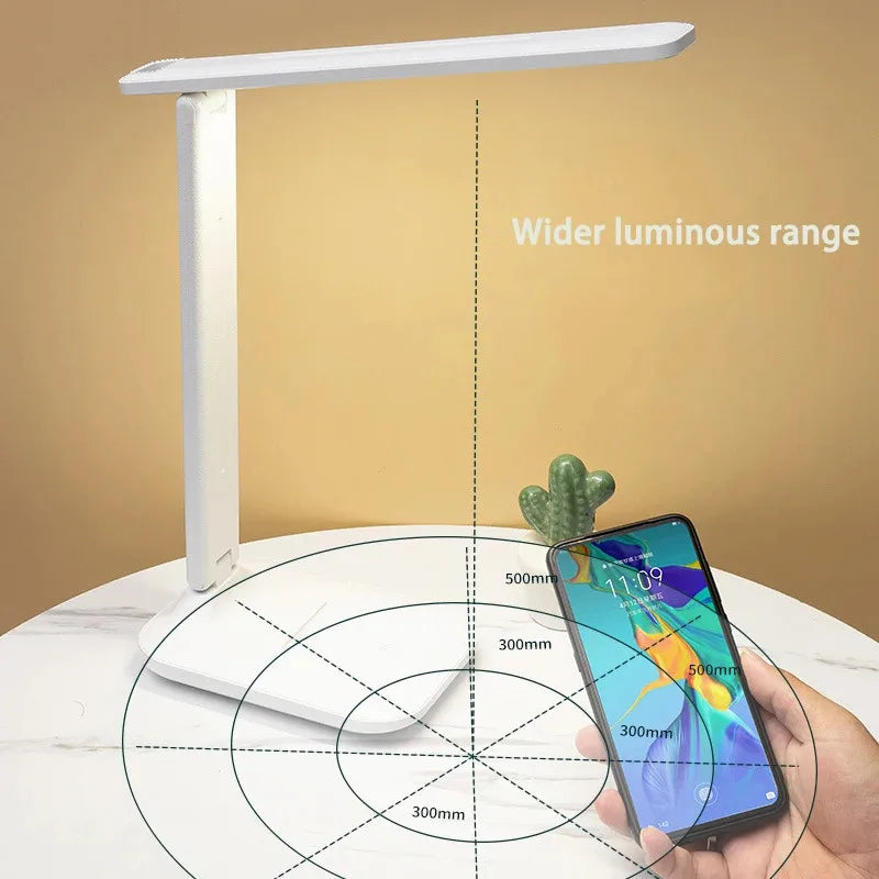 USB LED Folding Desk Lamp with Touch Control