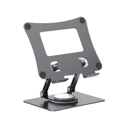 Adjustable Laptop Stand with 360 Degree Rotatable Base Foldable Laptop Holder for Desk Ergonomic Computer Notebook