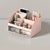 Desk Organizer with 2 Drawers, Plastic Cosmetic Storage, Desktop Organizer Set, Pencil Holder, Perfect for Storage WORLDKPI