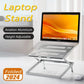 Laptop Stand Adjustable Aluminum Alloy Laptop Tablet Up To 17.3 Inch Laptop Portable Folding Stand Cooling Stand Support