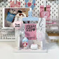 Ins Style Desk Organizer Desktop Shelf Hole Board Daily Sundries Organizer Student Dormitory Desk Doll Display Stand Home Decors