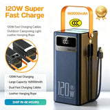 120W Portable Power Bank with 7-Device Charging
