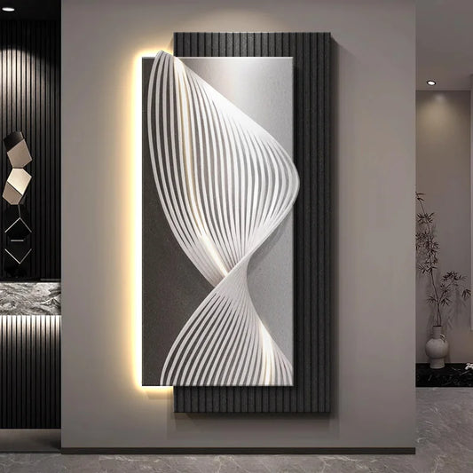Minimalist Italian Style Entrance Wall Decor