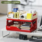 Desktop Organizer Rack Office Desk File Storage Basket Miscellaneous Snacks Storage Box Stationery Arrangement Plastic Material