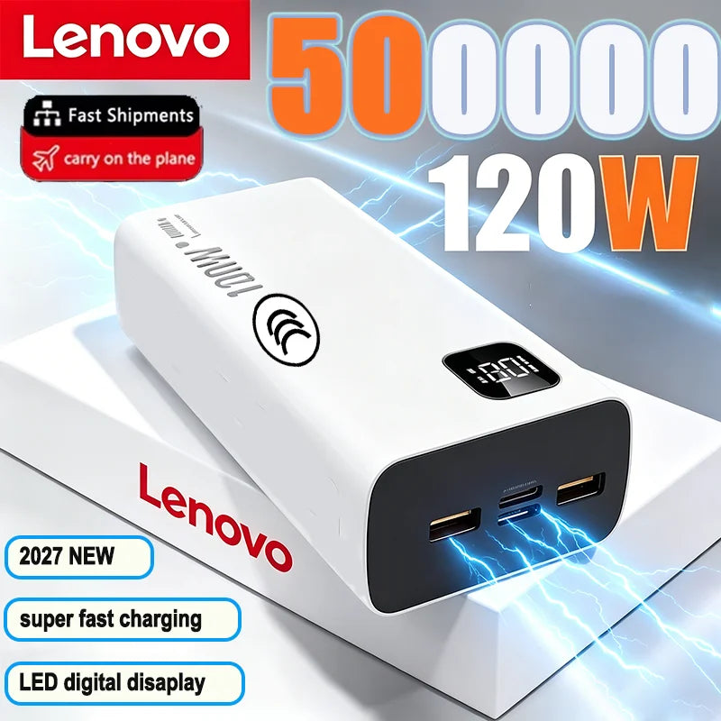 Lenovo 120W Super Fast-Charging Power Bank