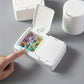 Desktop Storage Box, Mini Pop-up Window with Lid - Organize Your Office Desk with This Plastic Desk Organizer!