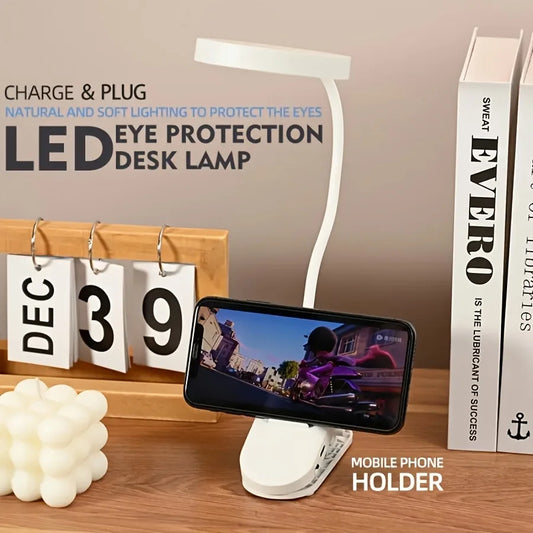 USB Rechargeable Clip-On Book & Bedside Light
