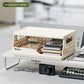 Desktop Organizer Rack Office Desk File Storage Basket Miscellaneous Snacks Storage Box Stationery Arrangement Plastic Material