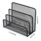 Desk Mail Organizer Small File Holders Letter Organizer Metal Mesh Document/Filing/Folders/Paper Organizer for Desktop