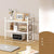 Multi-Layer Desk Organizer Rack Office Computer Table Storage Shelf Student Desktop Storage Bracket Layered Cabinet