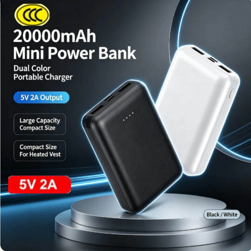 Portable 20,000mAh External Battery Charger