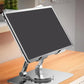 Adjustable Laptop Stand with 360 Degree Rotatable Base Foldable Laptop Holder for Desk Ergonomic Computer Notebook