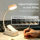 USB Rechargeable Mini LED Clip On Book Light for Reading, Study & Work.