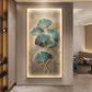 Luxury Wall Art with Ambient Lighting