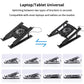 Foldable Laptop Cooling Stand Base Portable Notebook Cooler with 1 Cooling Fan Height Adjustable Radiator Bracket for Laptops