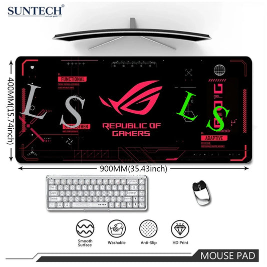 Large Gamer Desk Mat for PC & Office