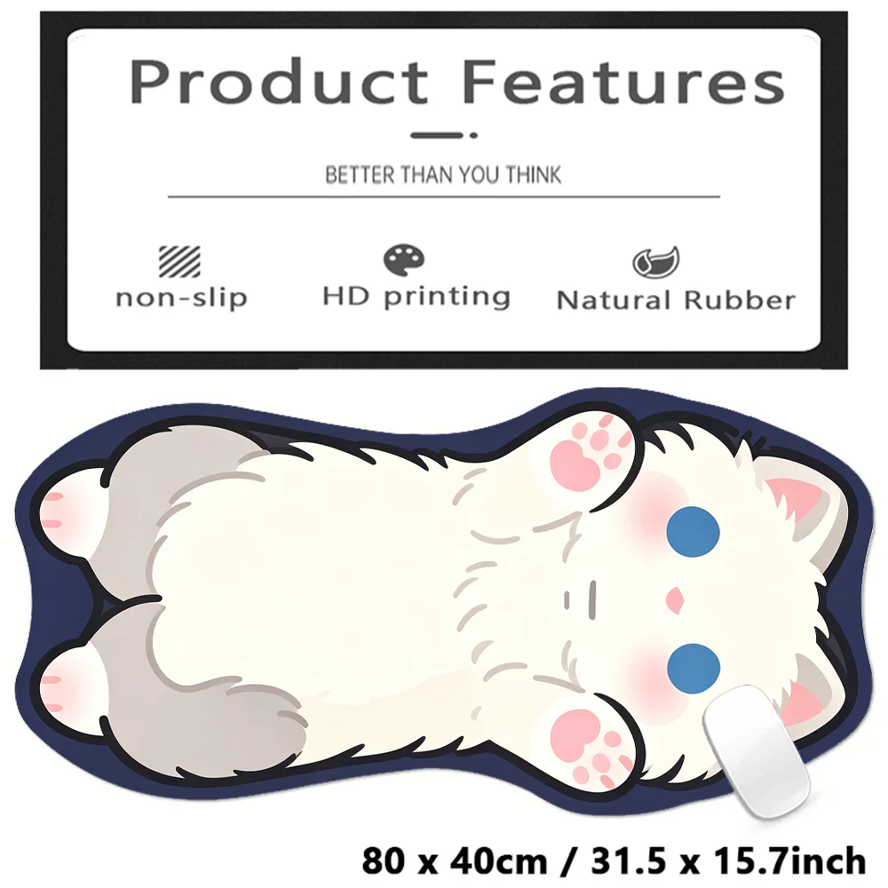 Large Thickened Gaming Mouse Pad & Desk Mat