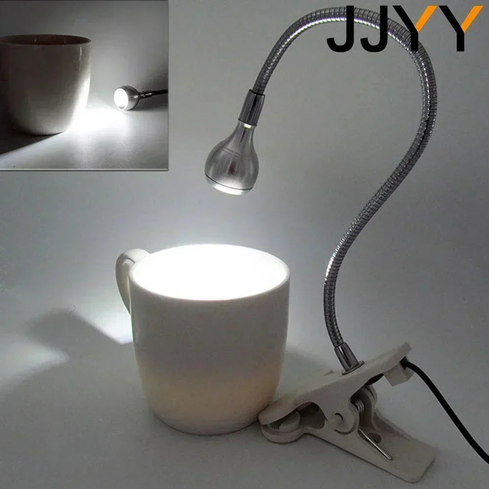 Flexible LED Clip Desk Lamp for Reading & Study