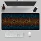 Large Rubber Mouse Pad with Non Slip Base