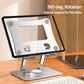 Adjustable Laptop Stand with 360 Degree Rotatable Base Foldable Laptop Holder for Desk Ergonomic Computer Notebook