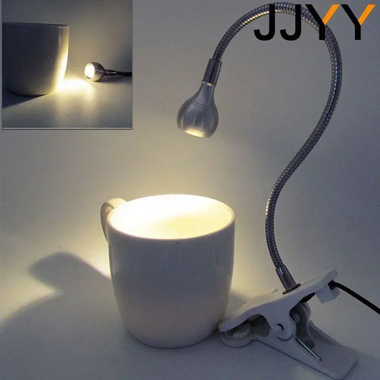 Flexible LED Clip Desk Lamp for Reading & Study