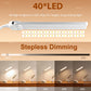 Rechargeable LED Clamp Lamp for Bedroom & Study